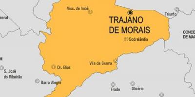 Kaart de Trajano Morais vald