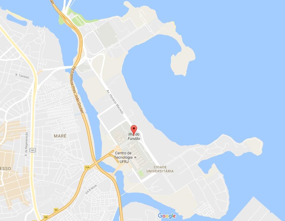 Kaart Fundão