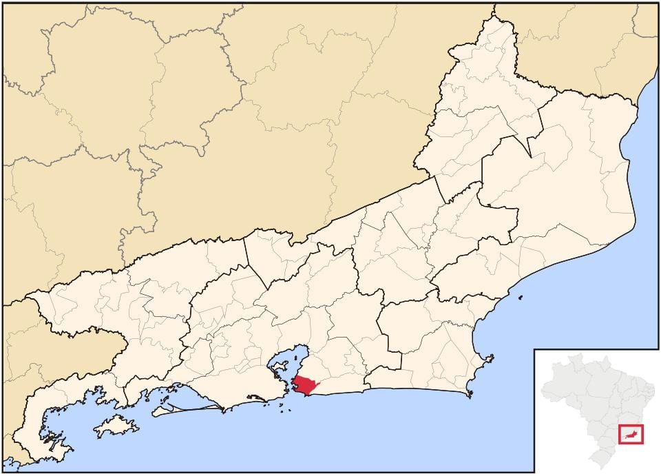 Kaart Niterói