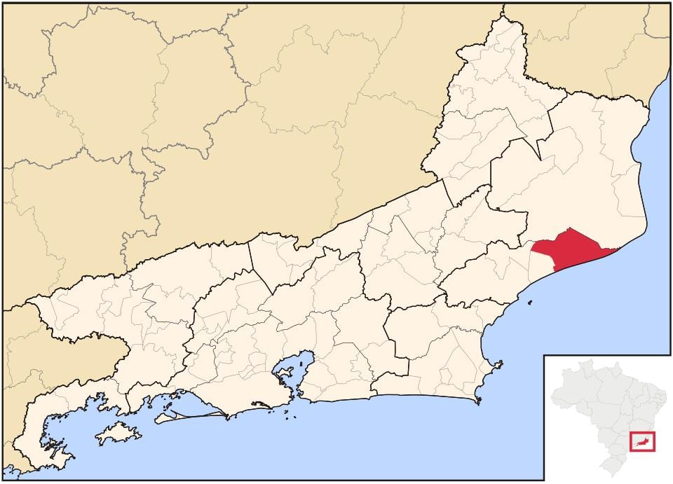 Kaart Quissamã