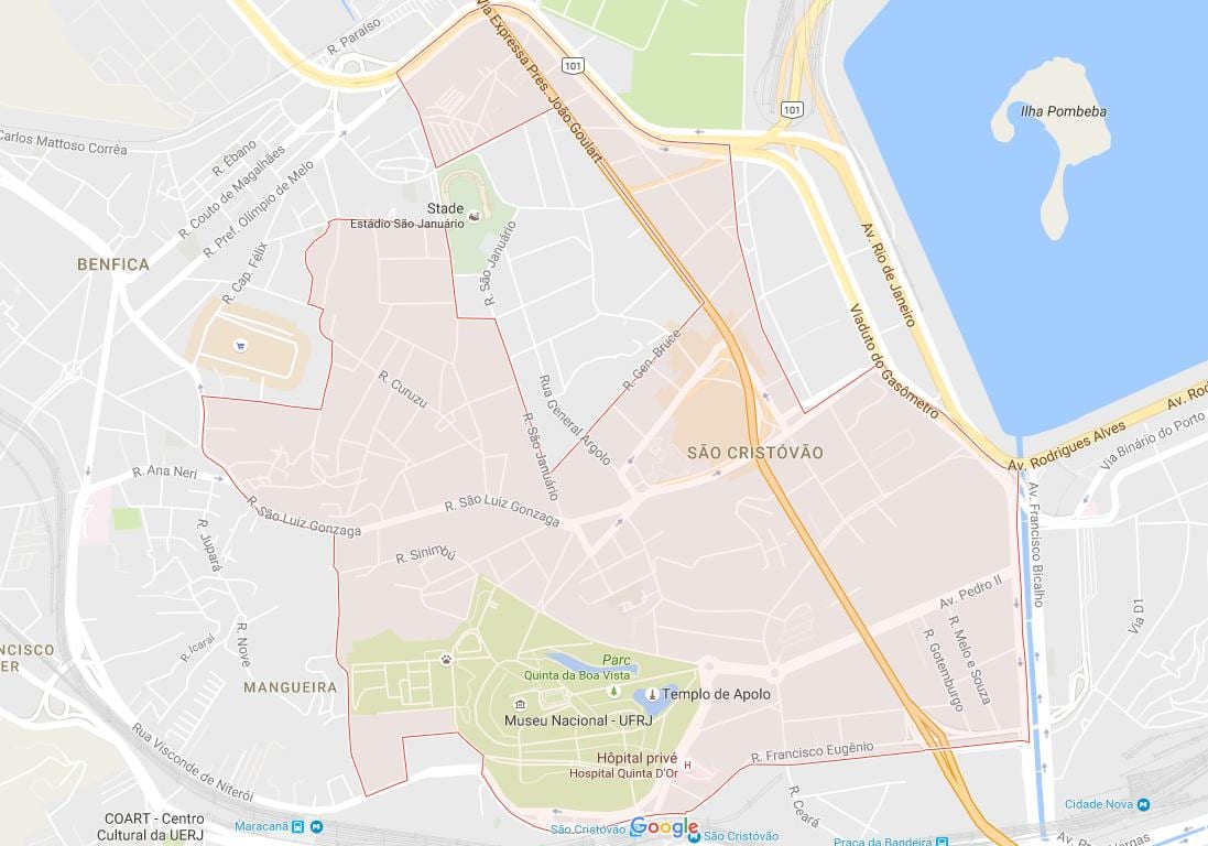 Kaart São Cristóvão