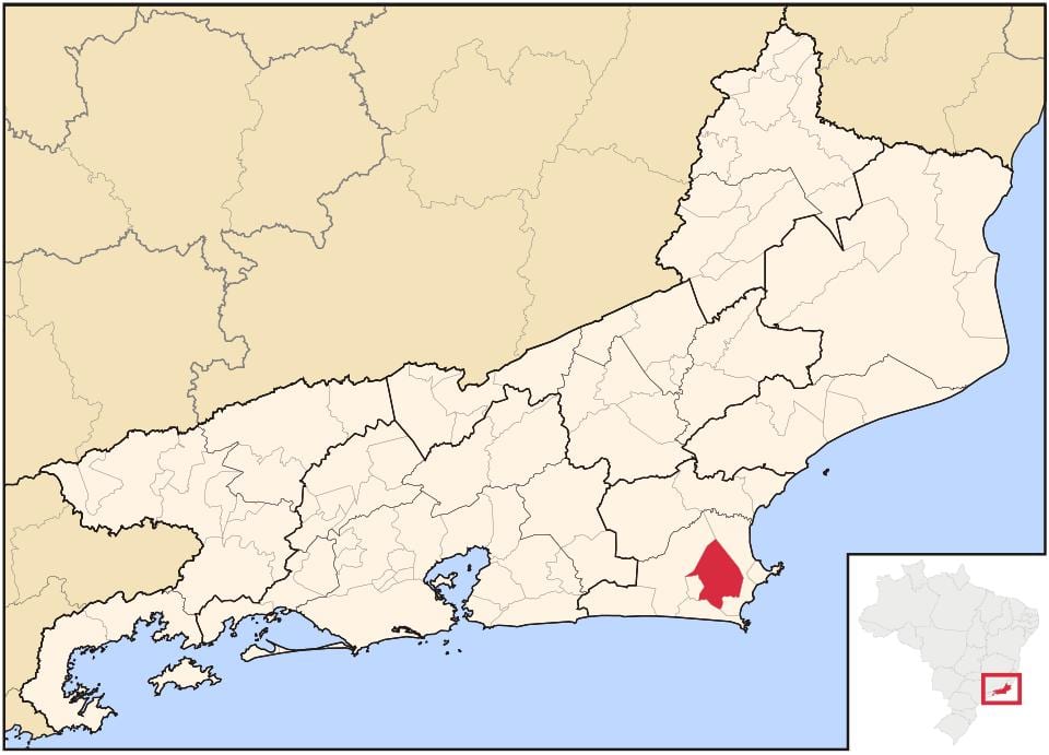 Kaart São Pedro da Aldeia