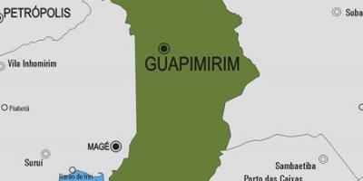 Kaart Guapimirim vald