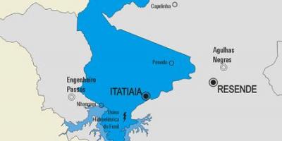 Kaart Itatiaia vald