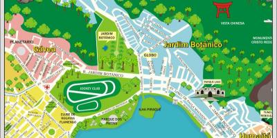 Kaart Jockey Club Brasileiro