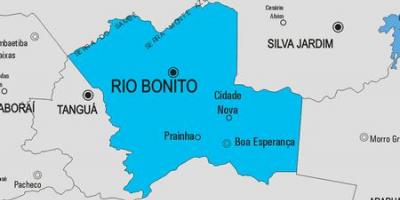 Kaart Rio das Flores vald