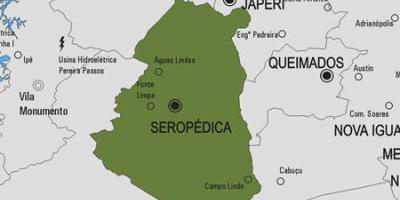 Kaart Seropédica vald