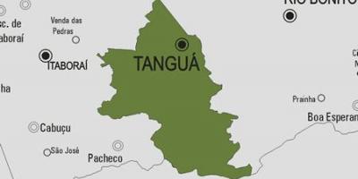 Kaart Tanguá vald